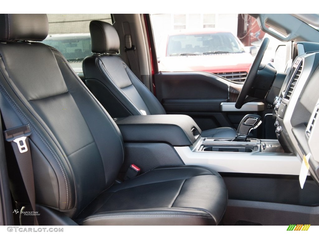 2016 F150 Lariat SuperCrew 4x4 - Ruby Red / Black photo #10