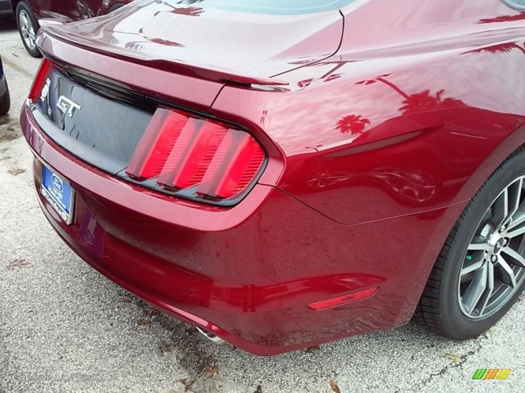 2016 Mustang GT Coupe - Ruby Red Metallic / Ebony photo #6