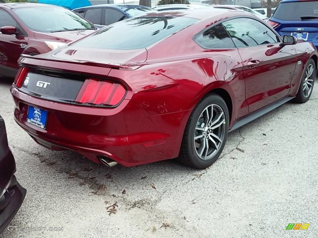 2016 Mustang GT Coupe - Ruby Red Metallic / Ebony photo #7