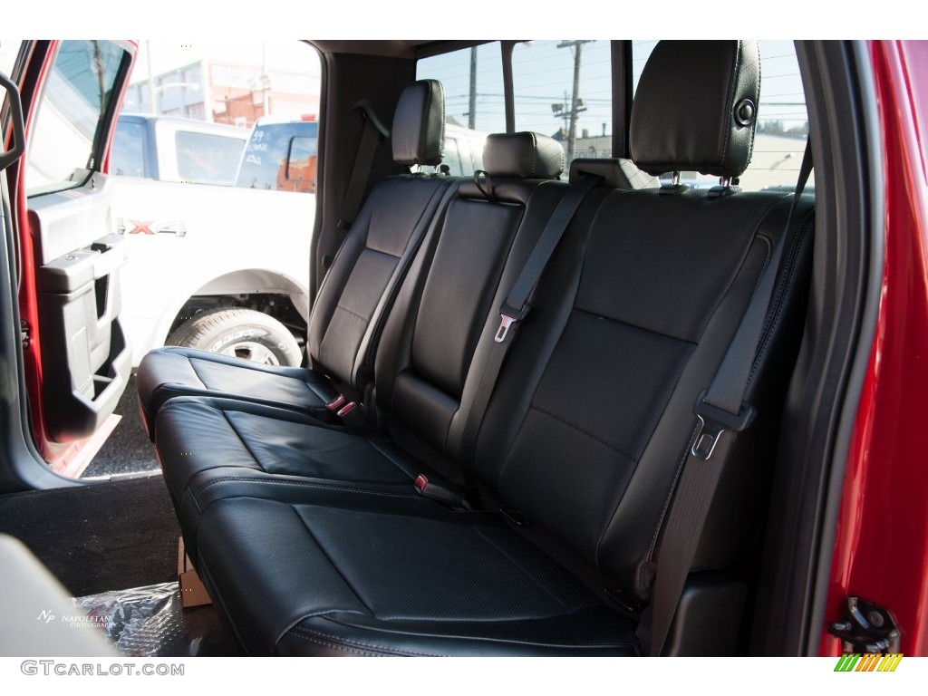 2016 F150 Lariat SuperCrew 4x4 - Ruby Red / Black photo #16
