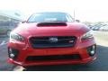 2016 Pure Red Subaru WRX STI Limited  photo #2