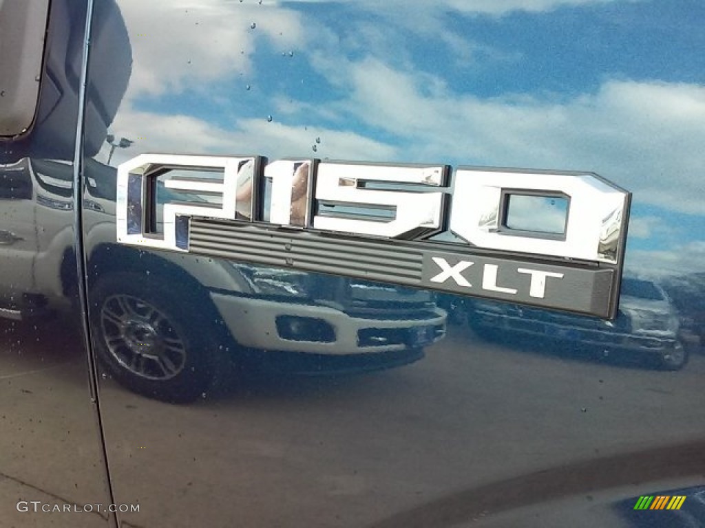 2016 F150 XLT SuperCab - Blue Jeans / Medium Earth Gray photo #4