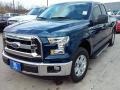 2016 Blue Jeans Ford F150 XLT SuperCab  photo #7