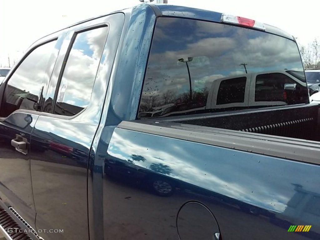 2016 F150 XLT SuperCab - Blue Jeans / Medium Earth Gray photo #9