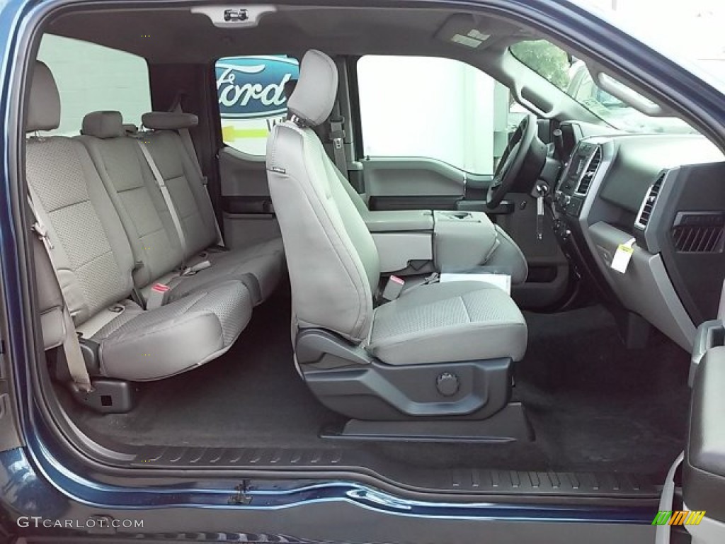 2016 F150 XLT SuperCab - Blue Jeans / Medium Earth Gray photo #12