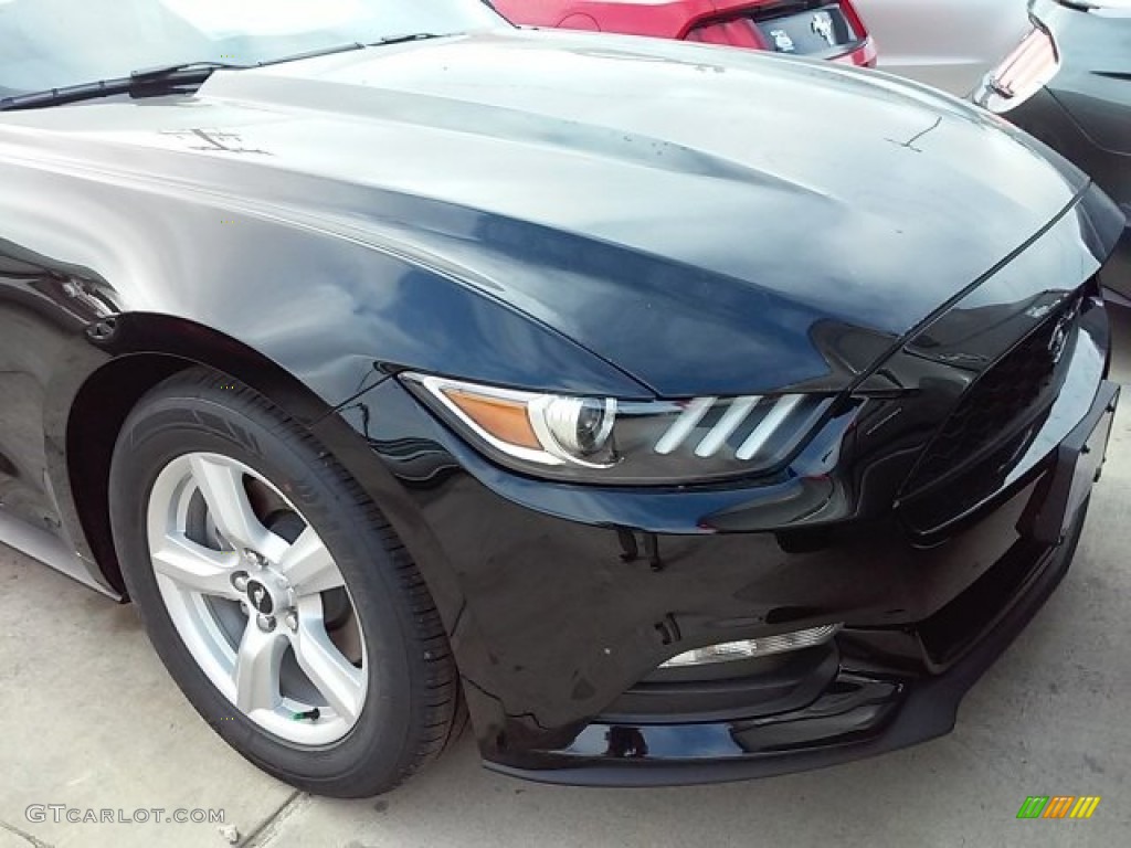 2016 Mustang V6 Coupe - Shadow Black / Ebony photo #23