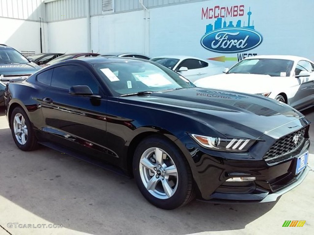 2016 Mustang V6 Coupe - Shadow Black / Ebony photo #24