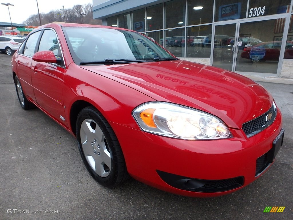 2008 Impala SS - Precision Red / Gray photo #2