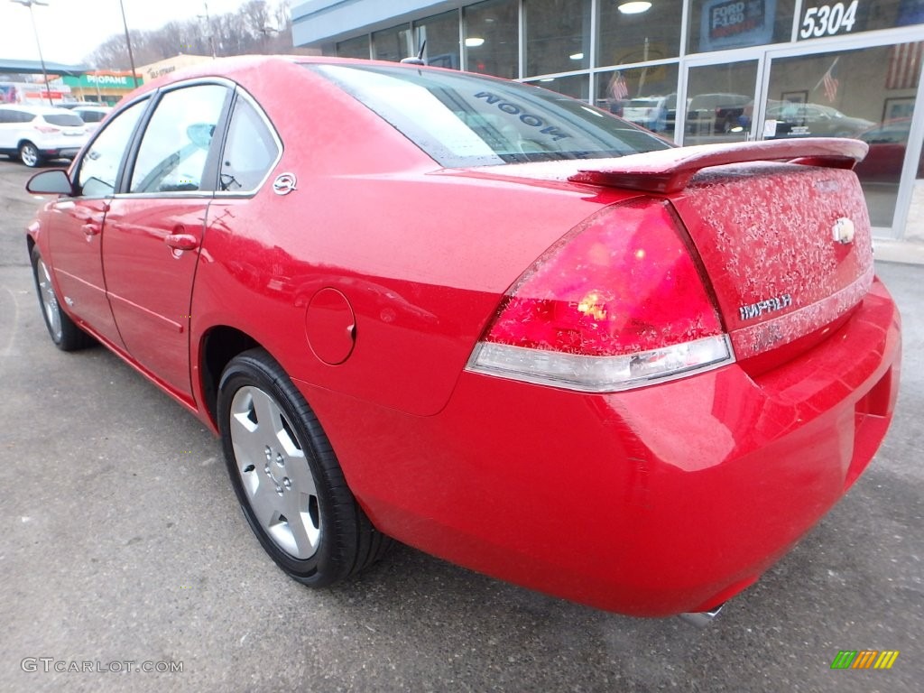 2008 Impala SS - Precision Red / Gray photo #8