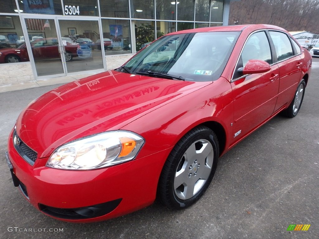 2008 Impala SS - Precision Red / Gray photo #9