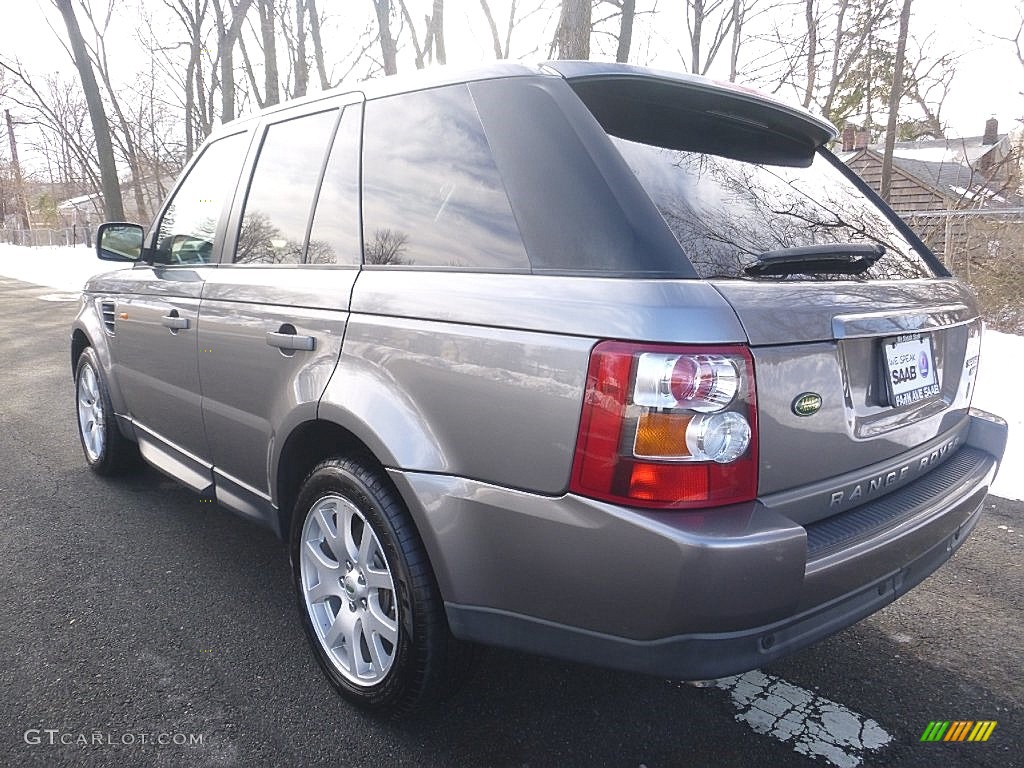 2007 Range Rover Sport HSE - Stornoway Grey Metallic / Ivory photo #3
