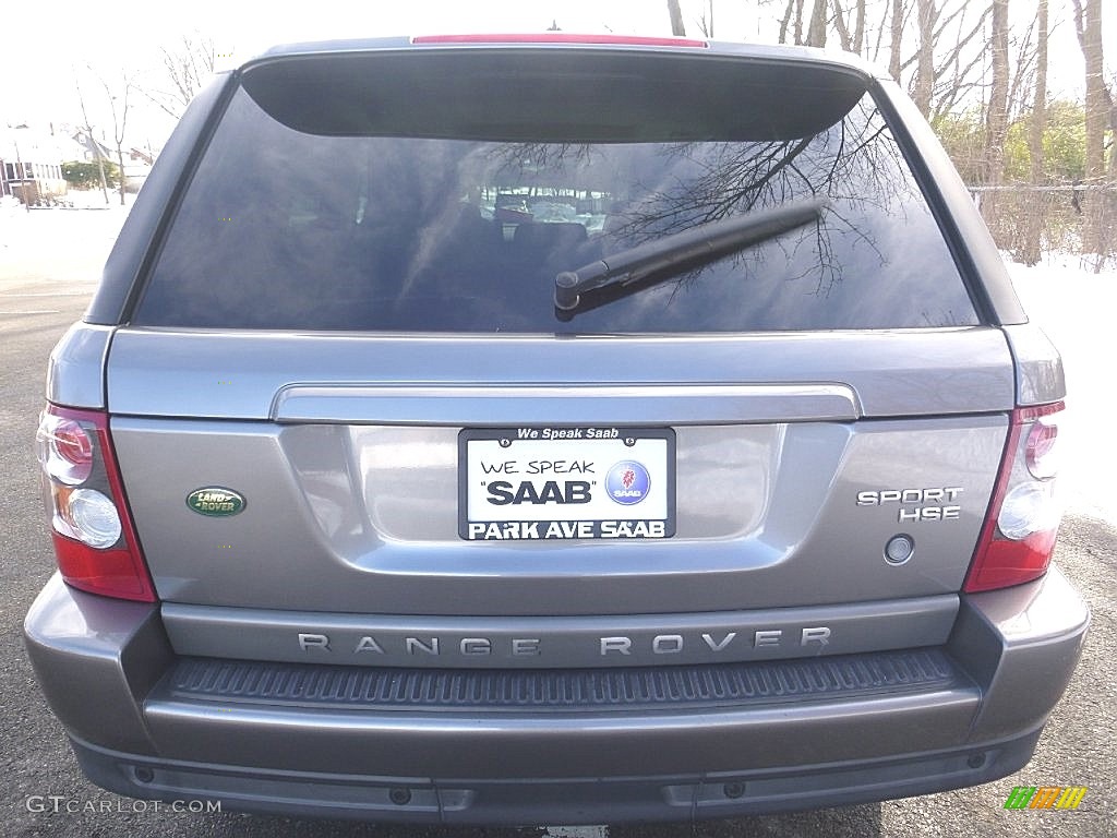 2007 Range Rover Sport HSE - Stornoway Grey Metallic / Ivory photo #4
