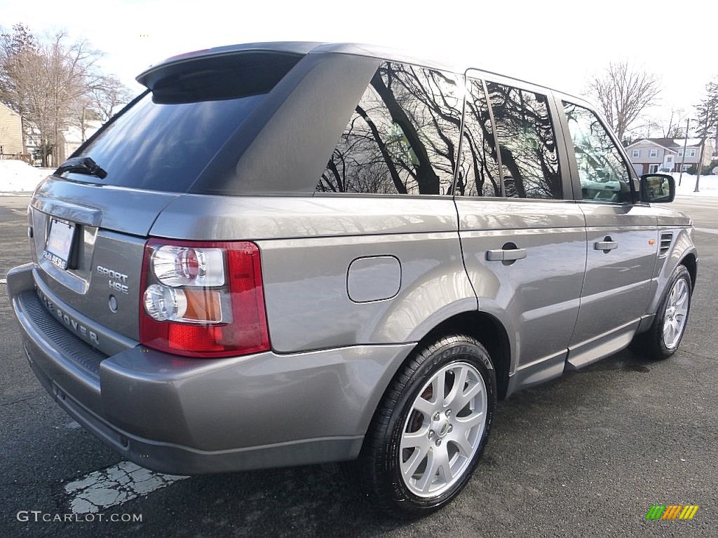 2007 Range Rover Sport HSE - Stornoway Grey Metallic / Ivory photo #5