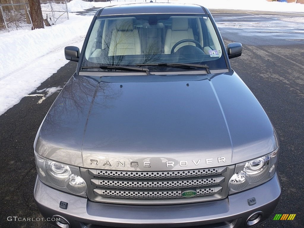 2007 Range Rover Sport HSE - Stornoway Grey Metallic / Ivory photo #9