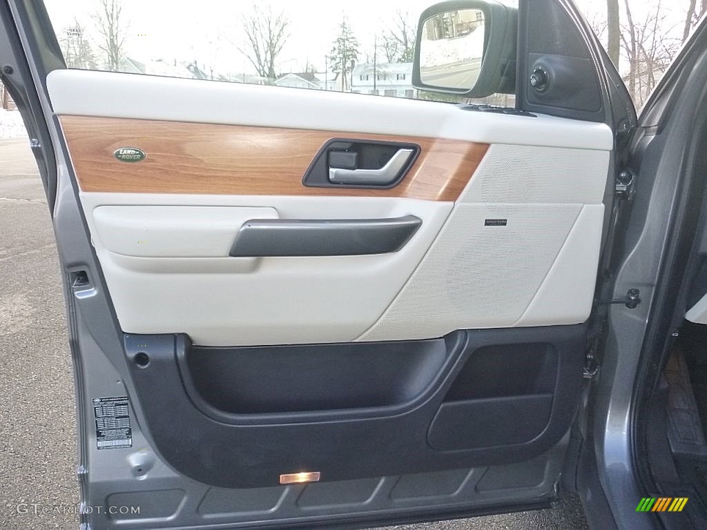 2007 Range Rover Sport HSE - Stornoway Grey Metallic / Ivory photo #10