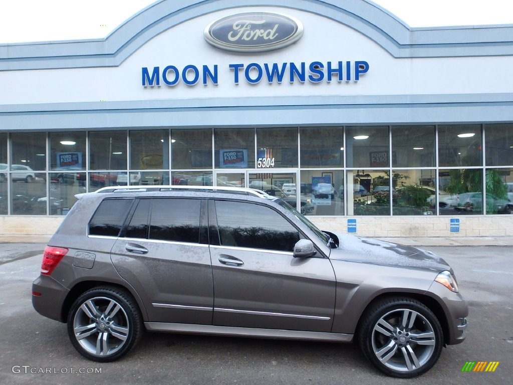 2014 GLK 350 4Matic - Dolomite Brown Metallic / Almond Beige/Mocha photo #1