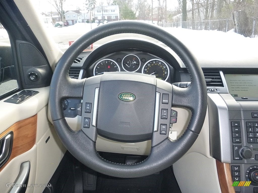 2007 Range Rover Sport HSE - Stornoway Grey Metallic / Ivory photo #26