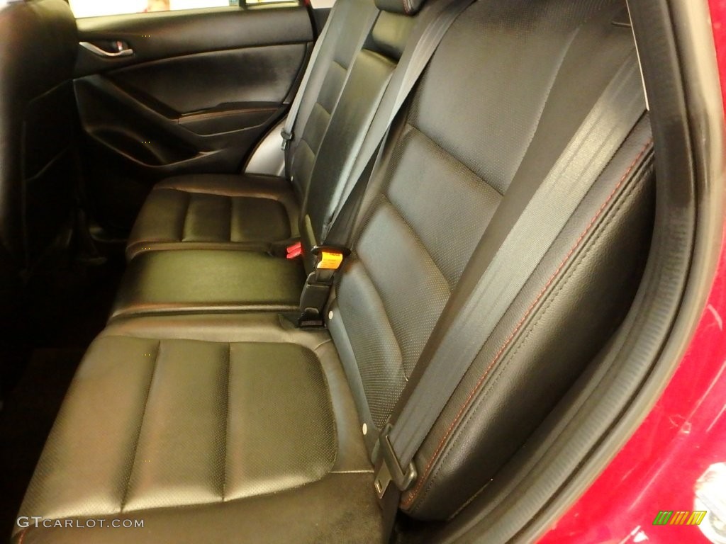 2014 CX-5 Grand Touring AWD - Soul Red Metallic / Black photo #16