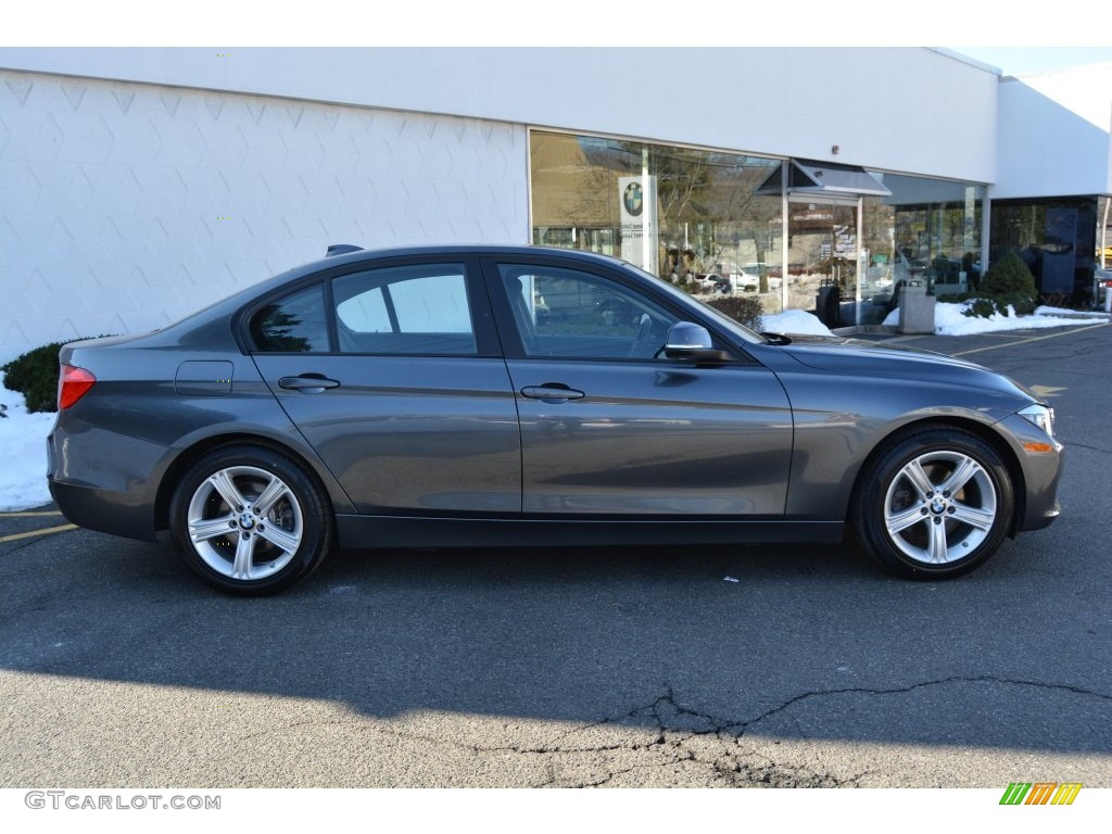 2013 3 Series 328i xDrive Sedan - Mineral Grey Metallic / Black photo #2