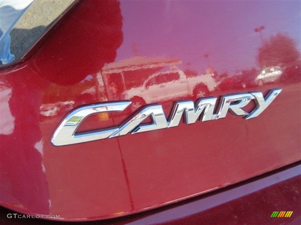 2015 Camry SE - Ruby Flare Pearl / Black photo #22