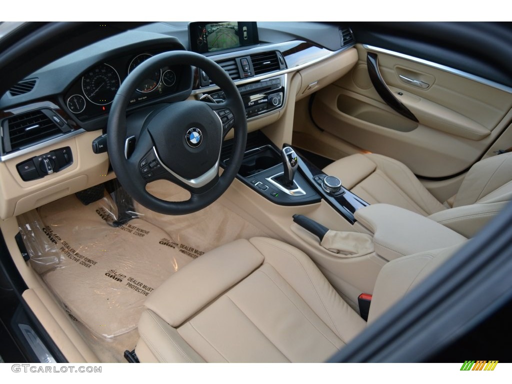 Venetian Beige Interior 2016 BMW 4 Series 428i xDrive Gran Coupe Photo #110415415