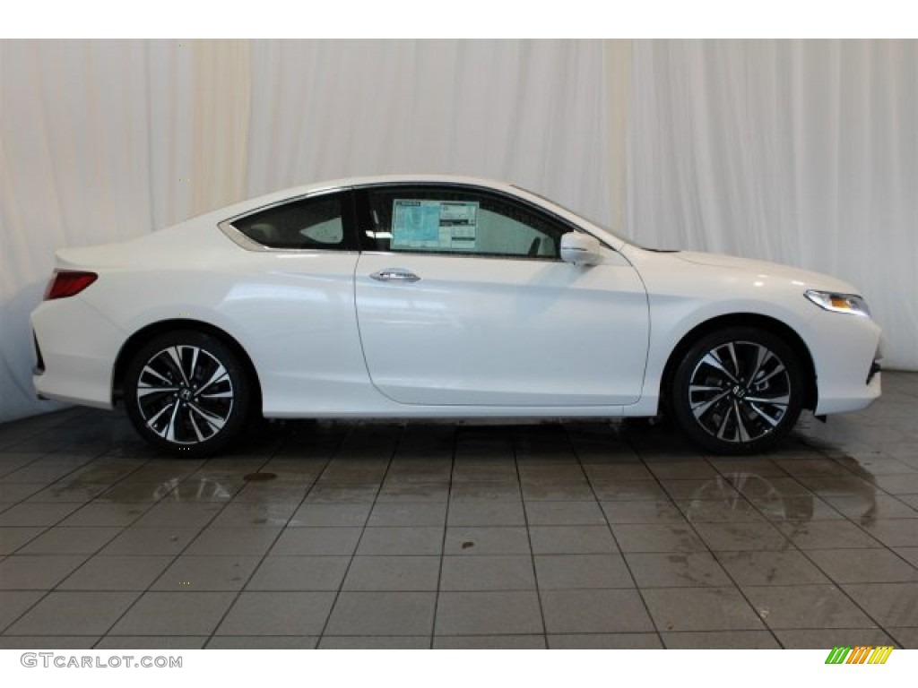 2016 Accord EX-L V6 Coupe - White Orchid Pearl / Ivory photo #3