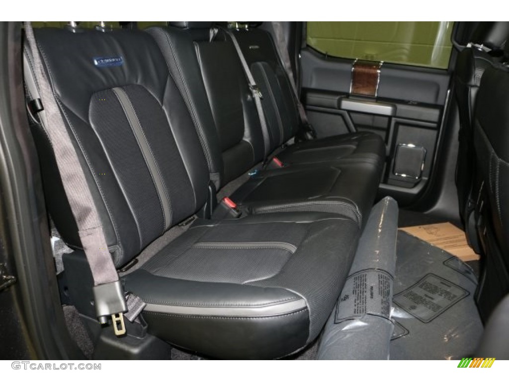 2016 F150 Platinum SuperCrew 4x4 - Magnetic / Platinum Black photo #7