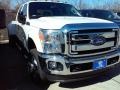 2016 Oxford White Ford F350 Super Duty XLT Crew Cab 4x4 DRW  photo #1