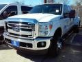 2016 Oxford White Ford F350 Super Duty XLT Crew Cab 4x4 DRW  photo #7