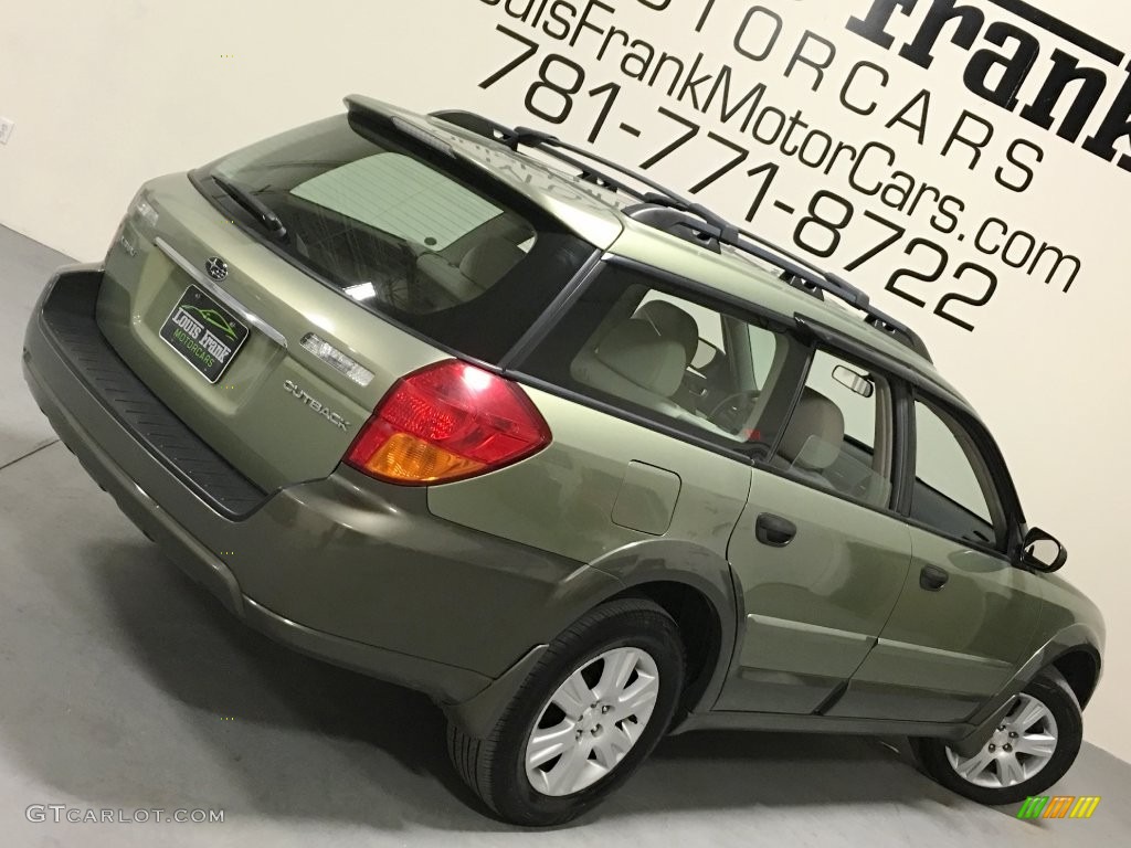 2005 Outback 2.5i Wagon - Willow Green Opal / Taupe photo #5