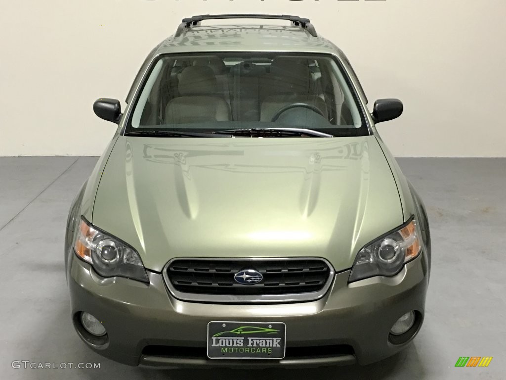 2005 Outback 2.5i Wagon - Willow Green Opal / Taupe photo #7