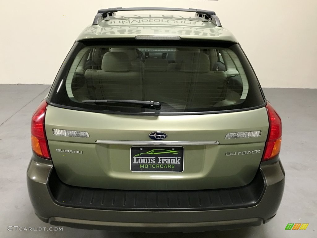 2005 Outback 2.5i Wagon - Willow Green Opal / Taupe photo #8