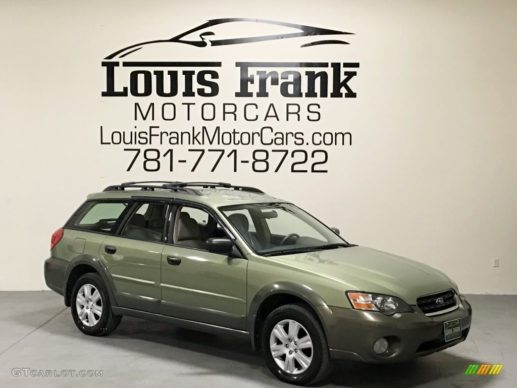 2005 Outback 2.5i Wagon - Willow Green Opal / Taupe photo #19