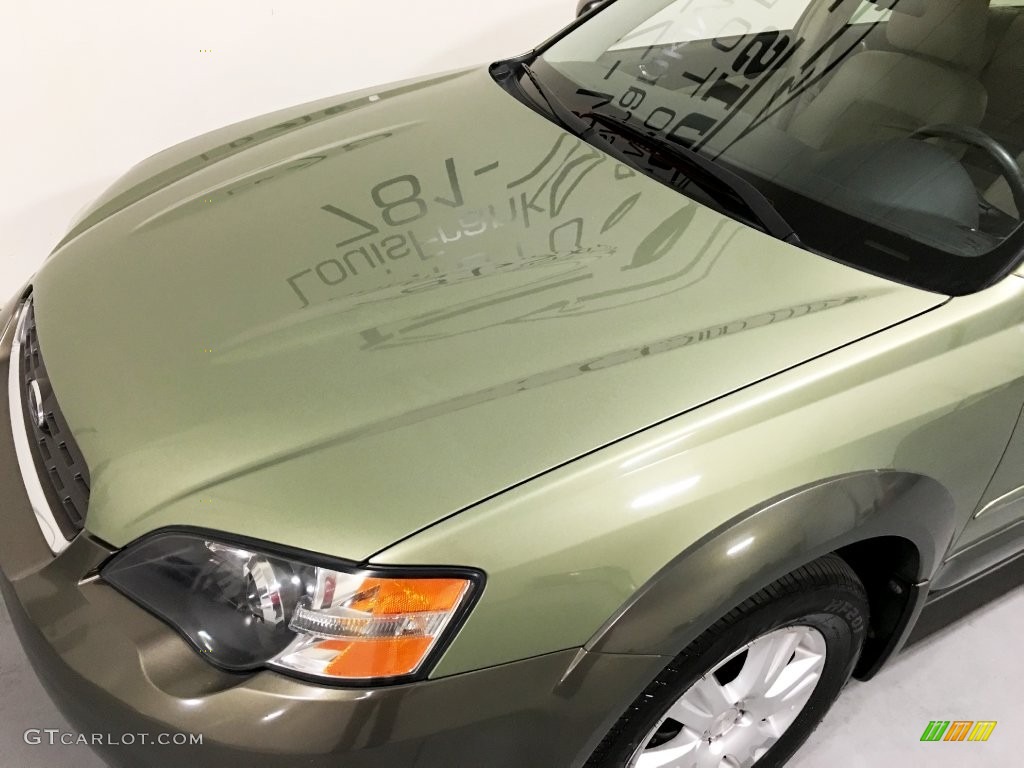 2005 Outback 2.5i Wagon - Willow Green Opal / Taupe photo #40
