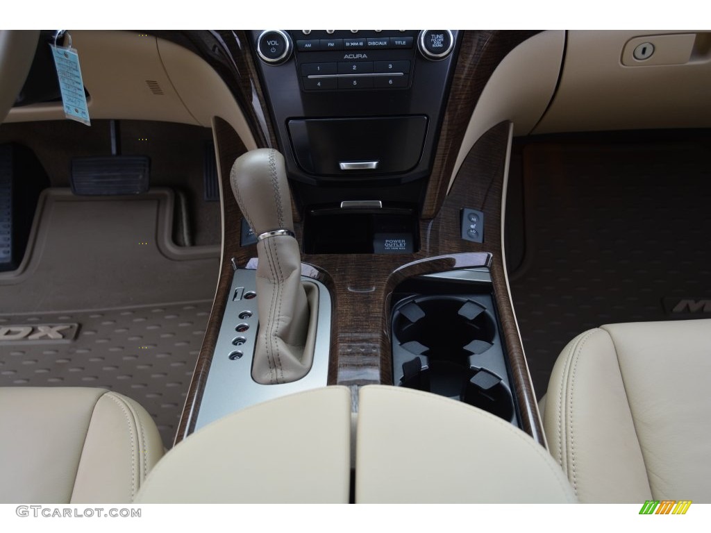 2013 MDX SH-AWD - Aspen White Pearl / Parchment photo #17