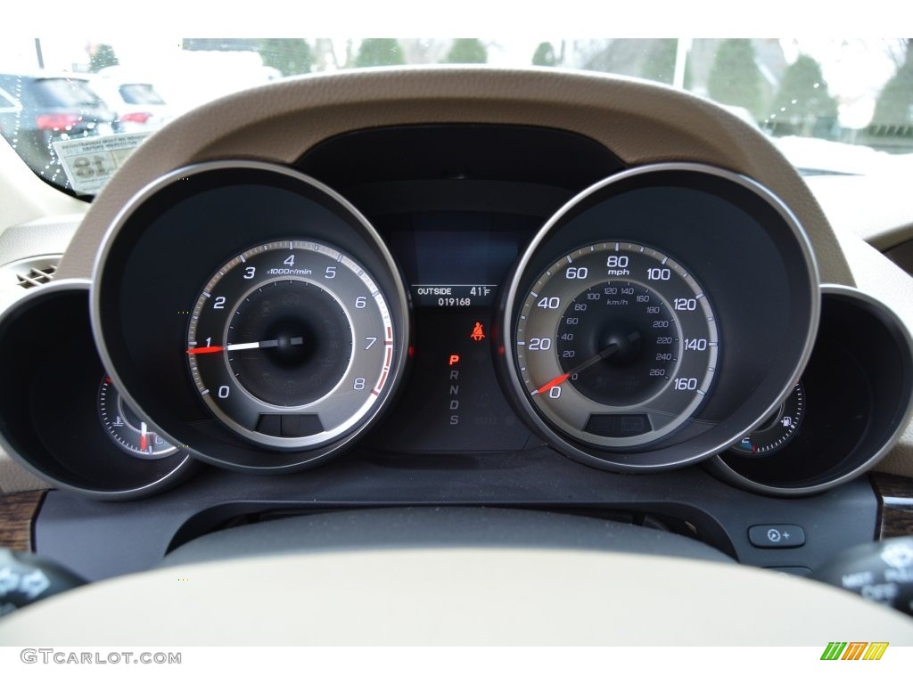 2013 MDX SH-AWD - Aspen White Pearl / Parchment photo #21