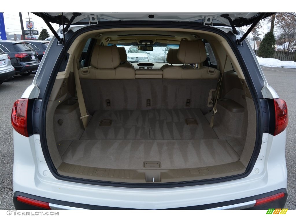 2013 MDX SH-AWD - Aspen White Pearl / Parchment photo #23