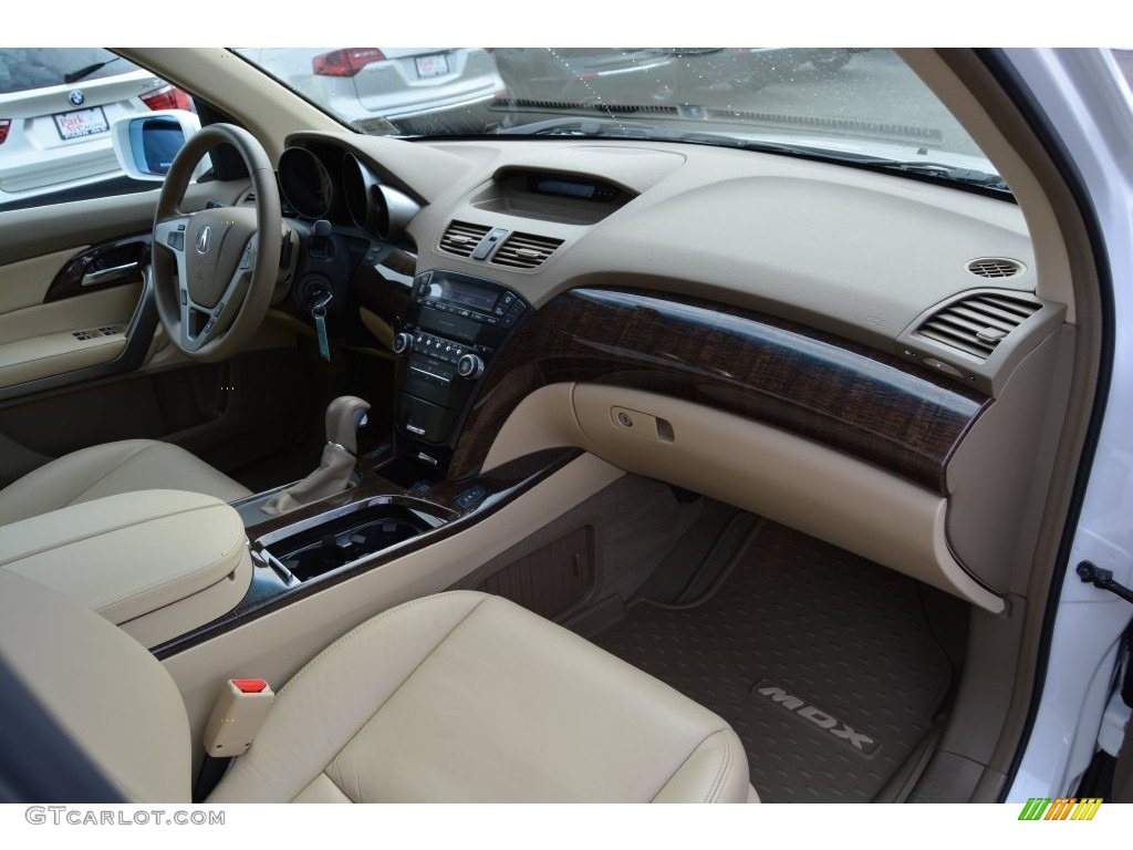 2013 MDX SH-AWD - Aspen White Pearl / Parchment photo #28