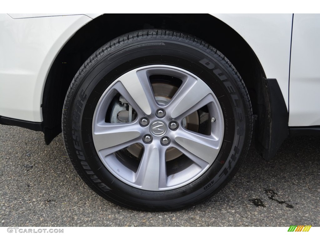 2013 MDX SH-AWD - Aspen White Pearl / Parchment photo #33