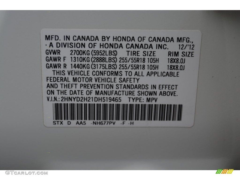 2013 MDX SH-AWD - Aspen White Pearl / Parchment photo #35