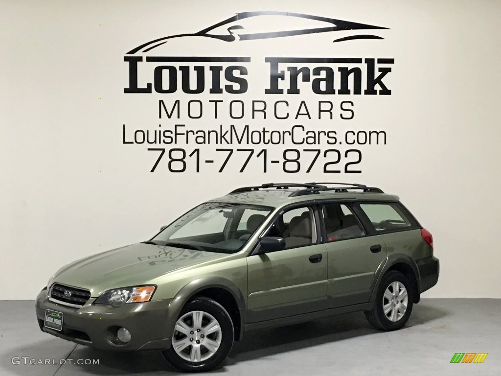 2005 Outback 2.5i Wagon - Willow Green Opal / Taupe photo #97