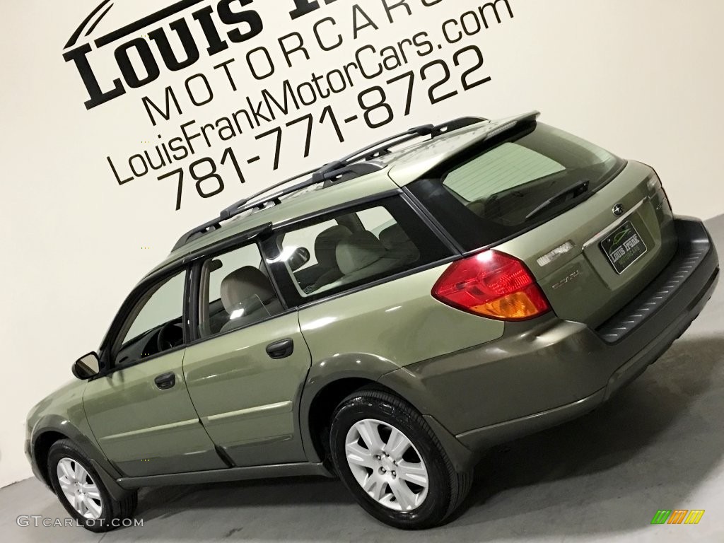 2005 Outback 2.5i Wagon - Willow Green Opal / Taupe photo #98