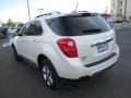 2015 White Diamond Tricoat Chevrolet Equinox LTZ AWD  photo #4