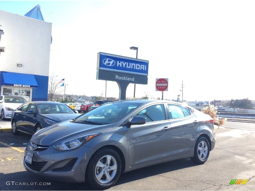 2014 Elantra SE Sedan - Gray / Gray photo #1