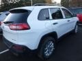 2016 Bright White Jeep Cherokee Sport 4x4  photo #6