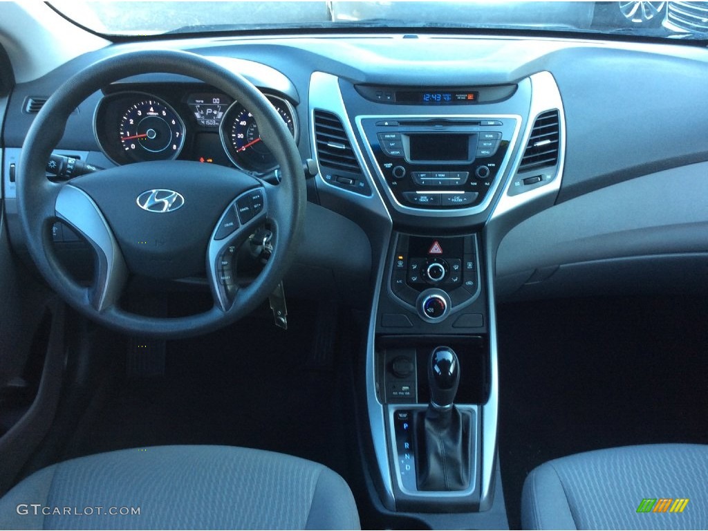 2014 Elantra SE Sedan - Gray / Gray photo #10