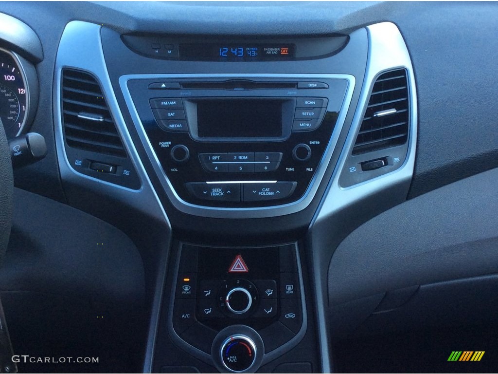2014 Elantra SE Sedan - Gray / Gray photo #11