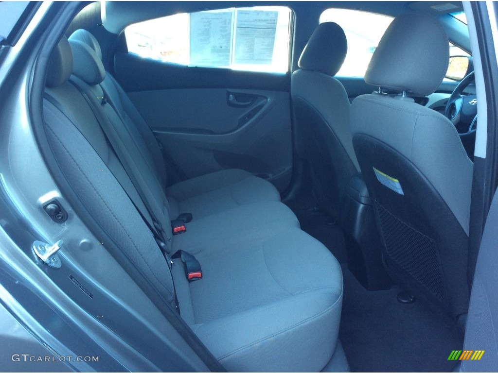2014 Elantra SE Sedan - Gray / Gray photo #20