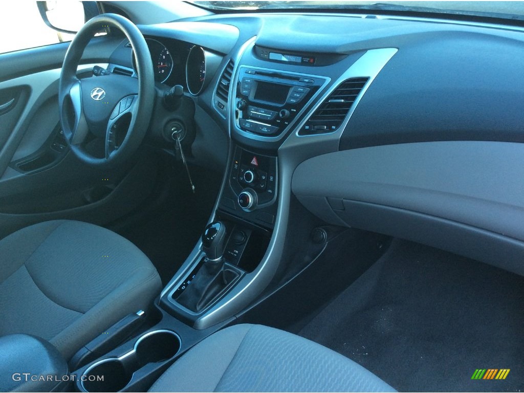 2014 Elantra SE Sedan - Gray / Gray photo #22