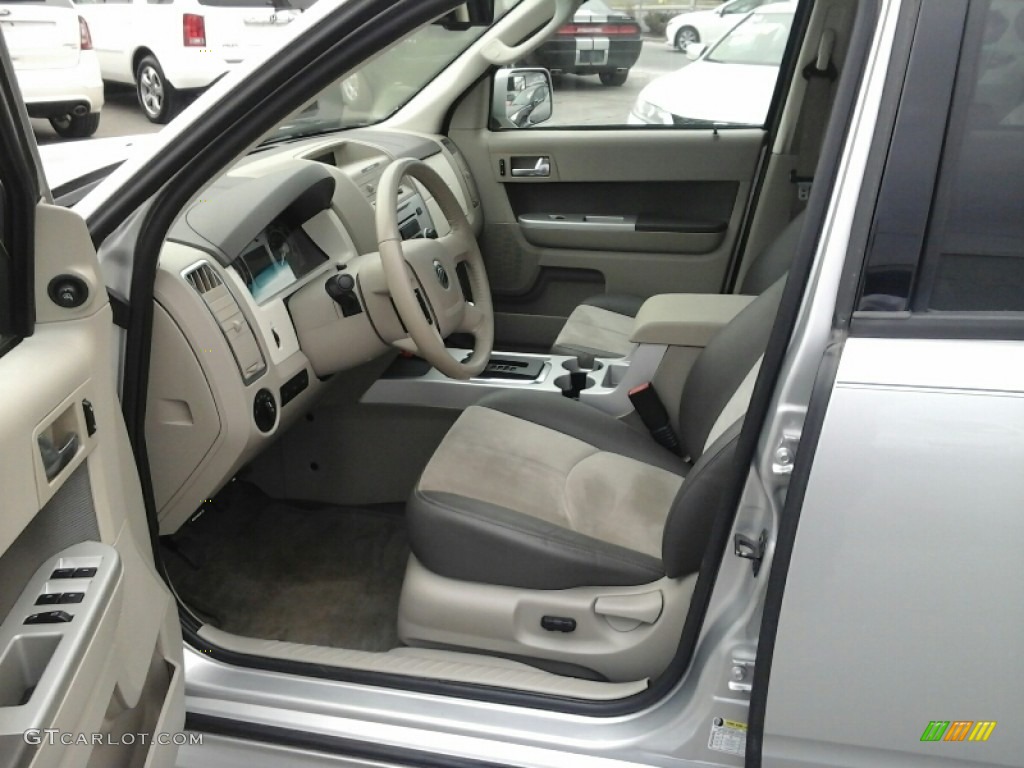 Cashmere Leather/Charcoal Black Interior 2009 Mercury Mariner Premier V6 Photo #110428987